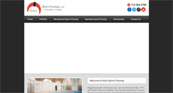 Desktop Screenshot of nahsportsflooring.com